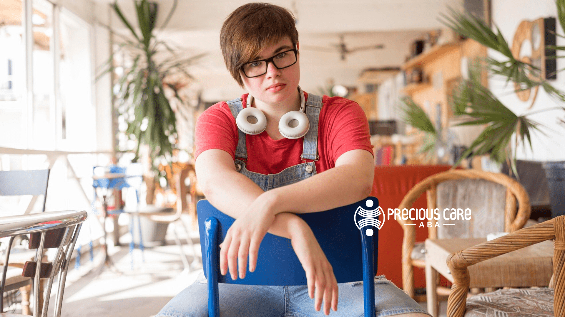 An adult with autism